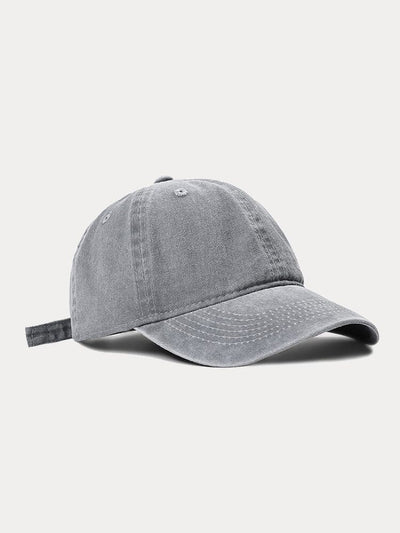 Stylish Washed Cowboy Baseball Cap Accessories coofandystore Light Grey One Size 