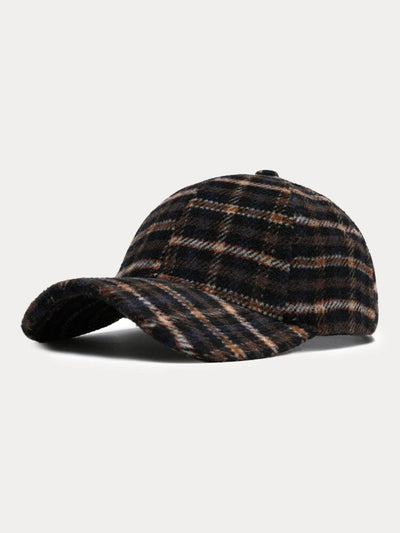 Vintage Plaid Baseball Cap Accessories coofandystore PAT2 One Size 