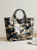 Modern Camouflage Tote Bag