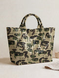 Modern Camouflage Tote Bag