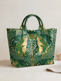 Gothic & Celestial Print Tote Bag