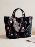 Halloween Graphic Tote Bag