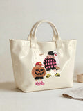 Halloween Graphic Tote Bag