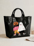 Halloween Graphic Tote Bag