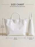 World Map & Scenic Landscape Tote Bag