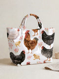 Cute Animal & Pet Print Tote Bag