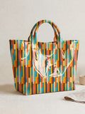 Abstract Watercolor Splatter Tote Bag