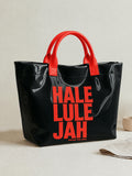 Christian Faith Graphic Print Tote Bag
