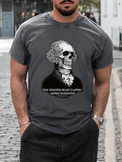 Vintage Style Skulls T-Shirt T-shirt coofandystore Dark Grey S 