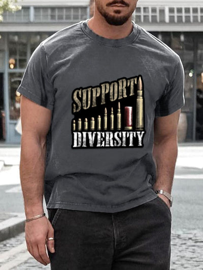 Casual Diversity Graphic T-Shirt T-shirt coofandystore 