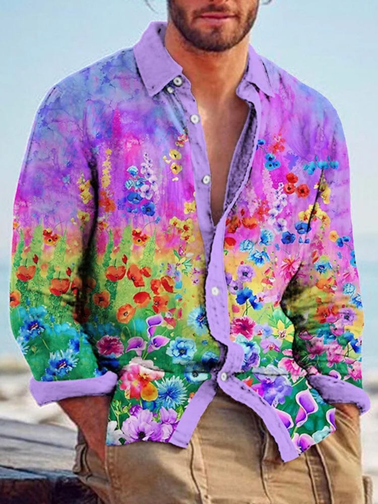 Soft Graphic Cotton Linen Shirt – coofandy