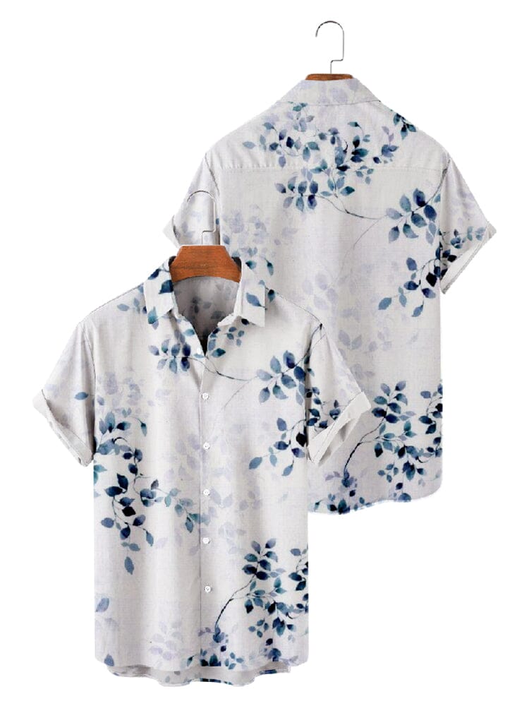 Comfy Graphic Cotton Linen Shirt Shirts coofandystore 
