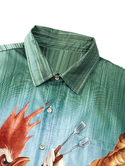 Unique Graphic Cotton Linen Shirt Shirts coofandy 
