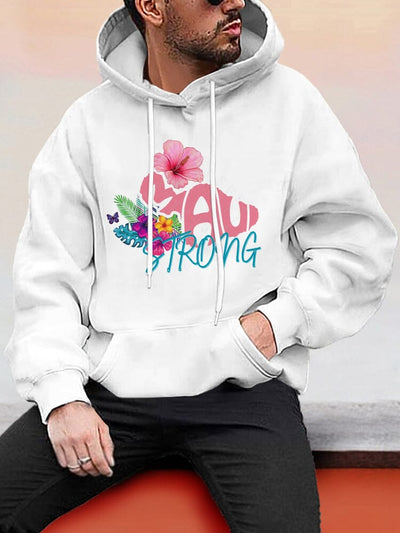 Cozy Maui Strong Hoodie Hoodies coofandystore White S 