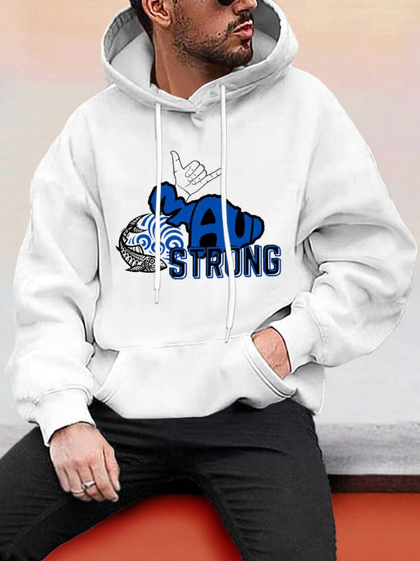 Maui Strong Graphic Print Hoodie Hoodies coofandystore PAT1 S 