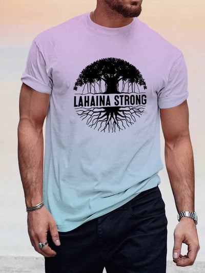 Casual Lahaina Print T-shirt T-shirt coofandystore PAT1 S 
