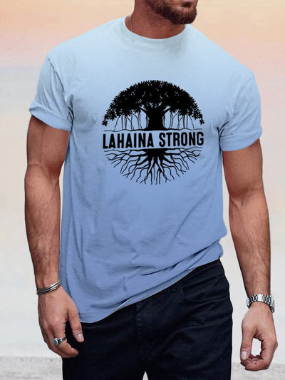Casual Lahaina Print T-shirt T-shirt coofandystore PAT4 S 