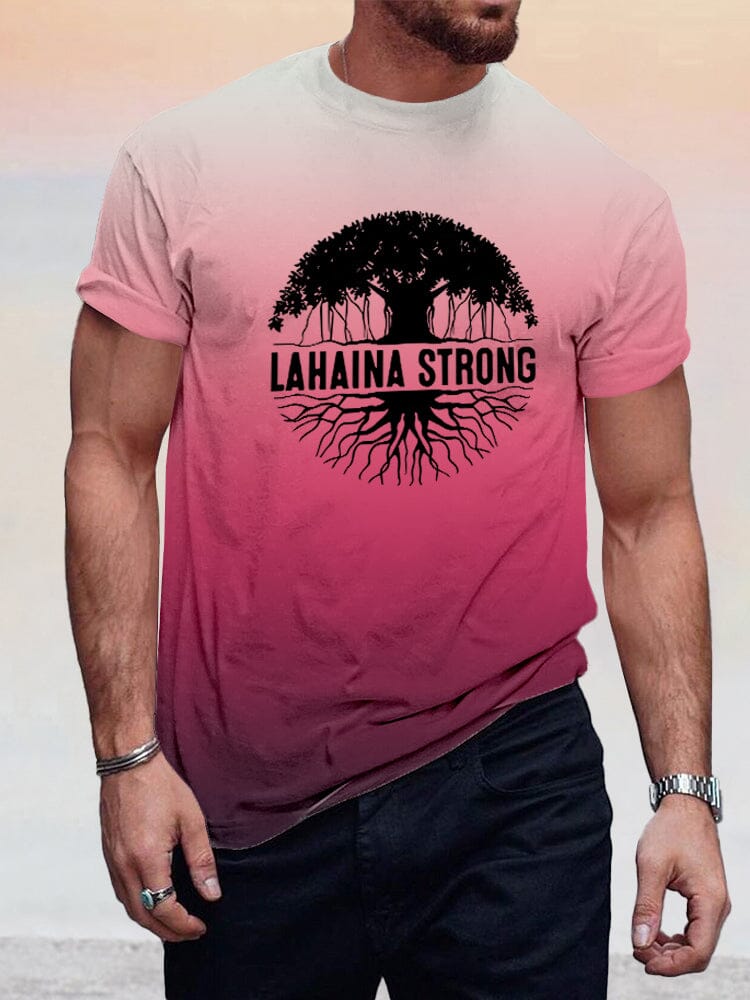 Casual Lahaina Print T-shirt T-shirt coofandystore PAT5 S 