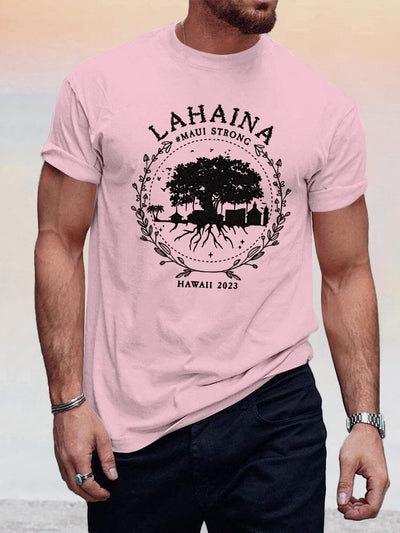 Casual Maui Strong Graphic T-shirt T-shirt coofandystore Pink S 