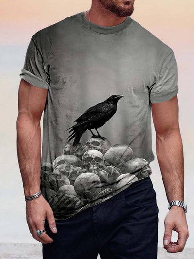 Creative Halloween Printed T-shirt T-Shirt coofandystore PAT3 S 