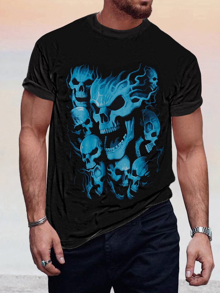 Creative Halloween Graphic T-shirt T-Shirt coofandystore PAT5 S 