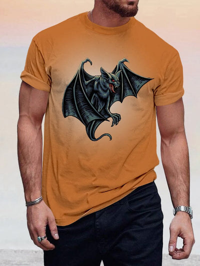 Creative Bat Printing T-shirt T-Shirt coofandystore PAT4 S 