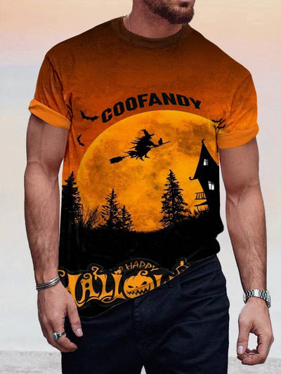 Casual Halloween Graphic T-shirt T-Shirt coofandystore PAT3 S 