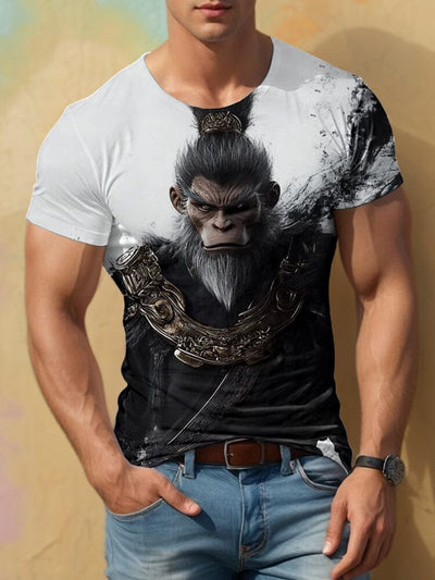 Black Myth Wukong Cotton T-shirt T-shirt coofandy PAT3 S 