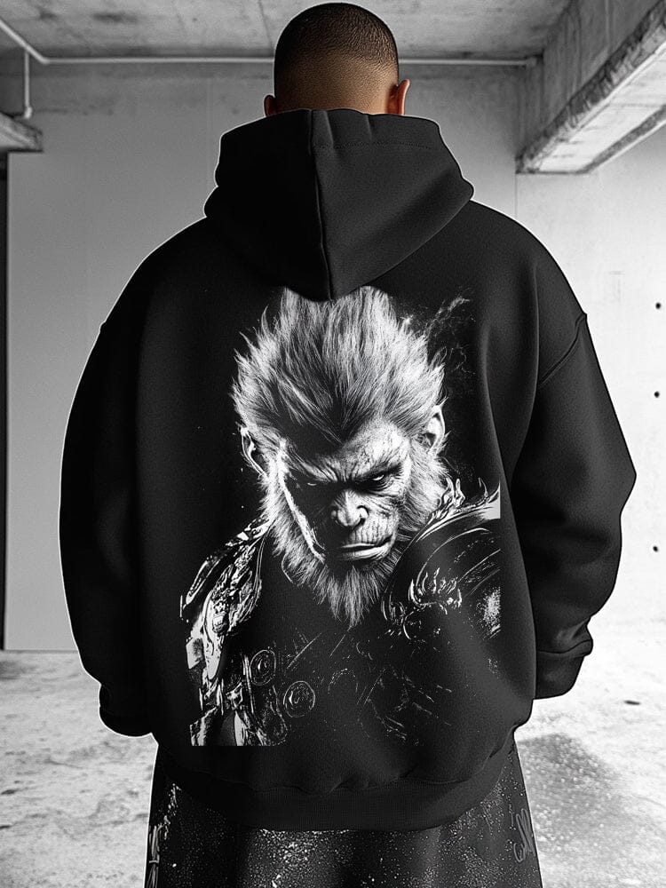 Stylish Black Myth Graphic Hoodie Sweatshirts coofandy PAT1 S 