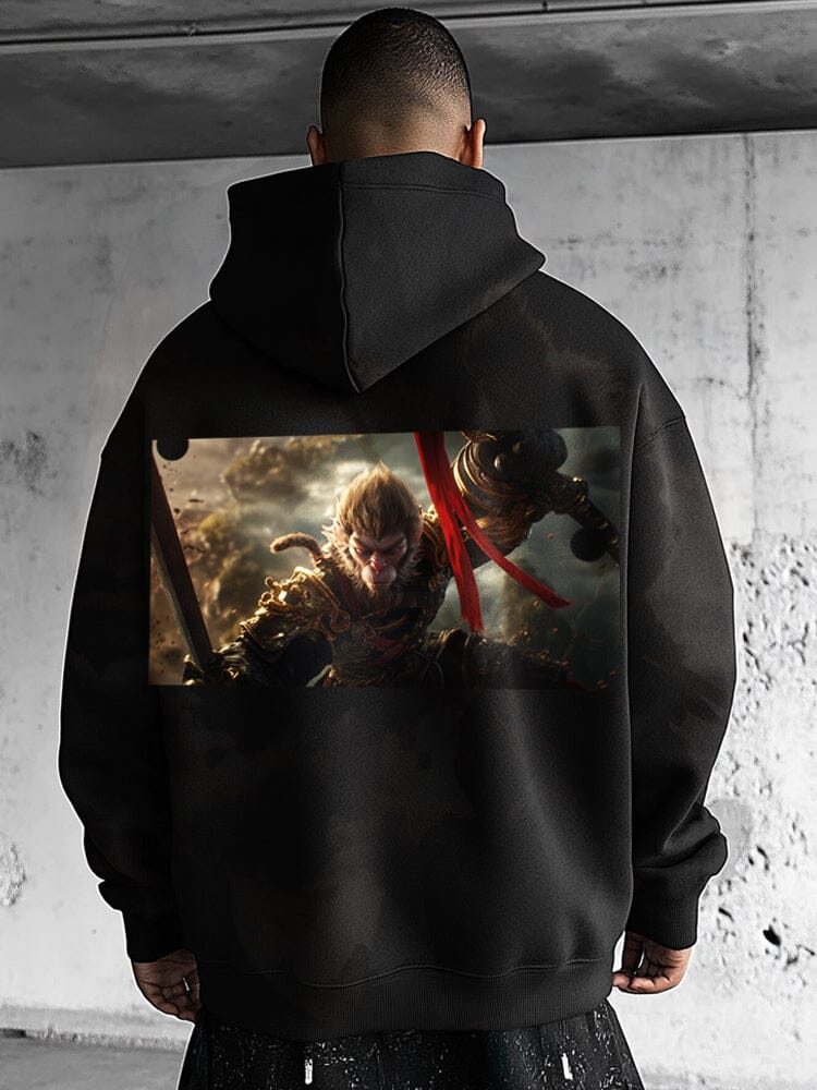 Stylish Black Myth Graphic Hoodie Sweatshirts coofandy PAT3 S 