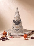 Pumpkin Patch Halloween Quilted Witch Hat