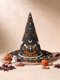 Pumpkin Patch Halloween Quilted Witch Hat