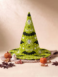 Pumpkin Patch Halloween Quilted Witch Hat