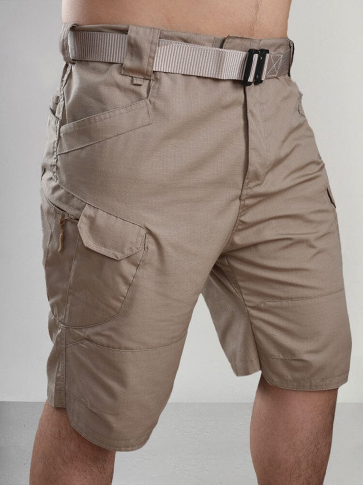 Classic Comfy Cargo Shorts Shorts coofandy Khaki S 