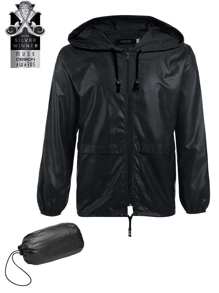 ジャケット・アウター COOTIE Weather Cloth Anorak Classic Cycling Raincoat - Waterproof & Packable (US Only) – COOFANDY