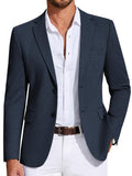 Business Casual Two Buttons Suit Jacket Blazer (US Only)