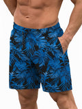 Quick-Dry Printed Swim Trunks with Compression Lining (US Only)