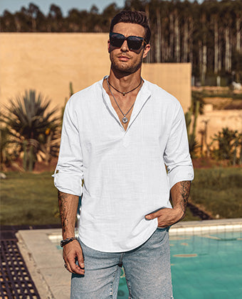 5 Best White Linen Shirt to Style Up This Summer