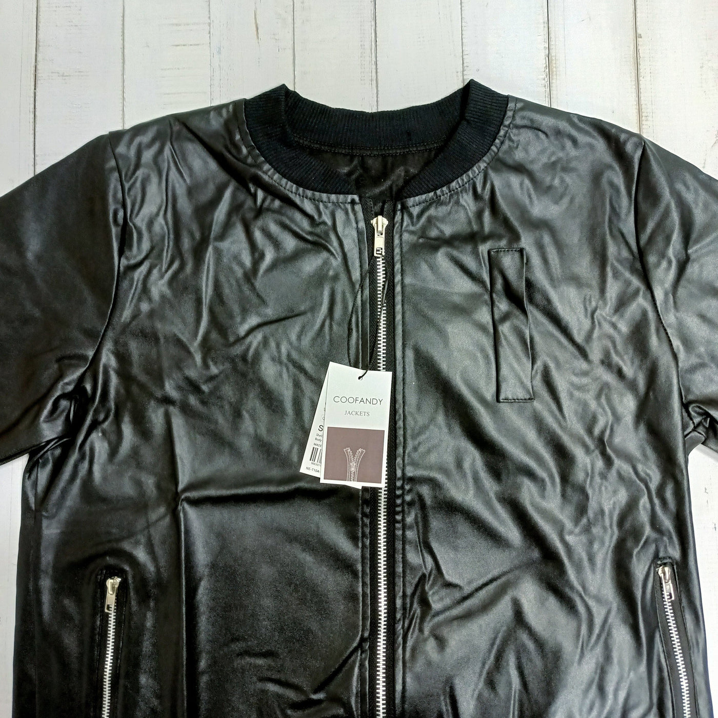 COOFANDY Classic Leather Jacket coofandy 