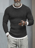 Stylish Colorblock Long Sleeve Undershirt