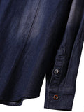 Coofandy Denim Long Sleeve Shirts Shirts coofandystore 