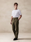 Casual Stretch Suede Pants Pants coofandy 