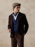 Elegant Corduroy Blazer Jacket Jackets coofandy 