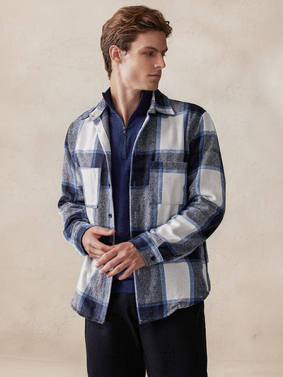 Comfy 100% Cotton Flannel Plaid Shirt Shirts coofandy 