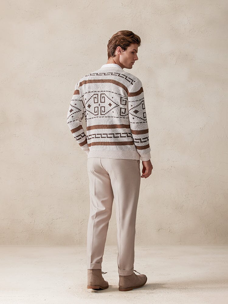 Stylish Retro Pullover Sweater Sweaters coofandy 