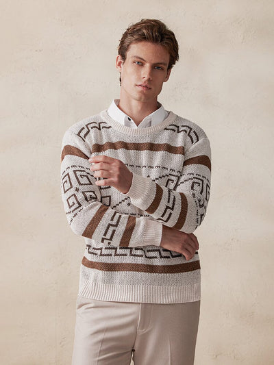 Stylish Retro Pullover Sweater Sweaters coofandy 
