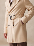 Classic Double-Breasted Trench Coat Outerwear coofandystore 