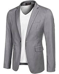 Coofandy Two Button Lapel Blazer (US Only) Blazer coofandy 