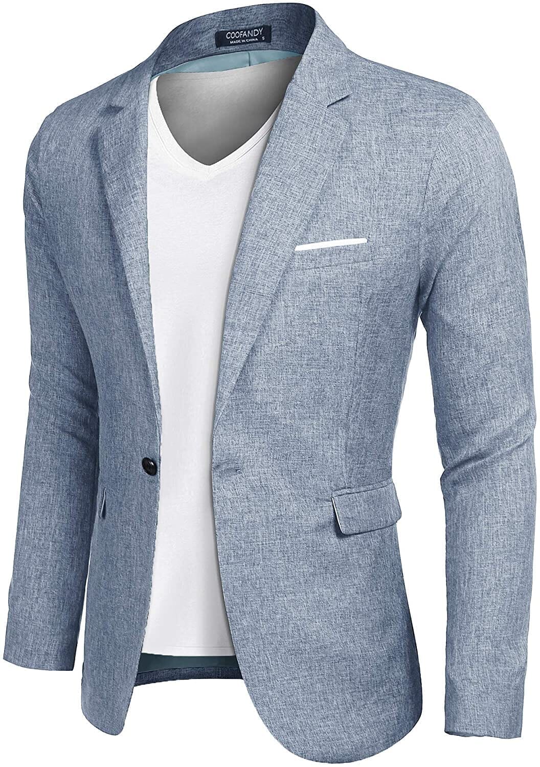 Casual Suits for Men | Mens Casual Suits | COOFANDY Blue-Gray / M Casual Suits for Men | Mens Casual Suits | COOFANDY Blue-Gray / M