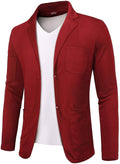 Coofandy Two Button Lapel Blazer (US Only) Blazer coofandy 